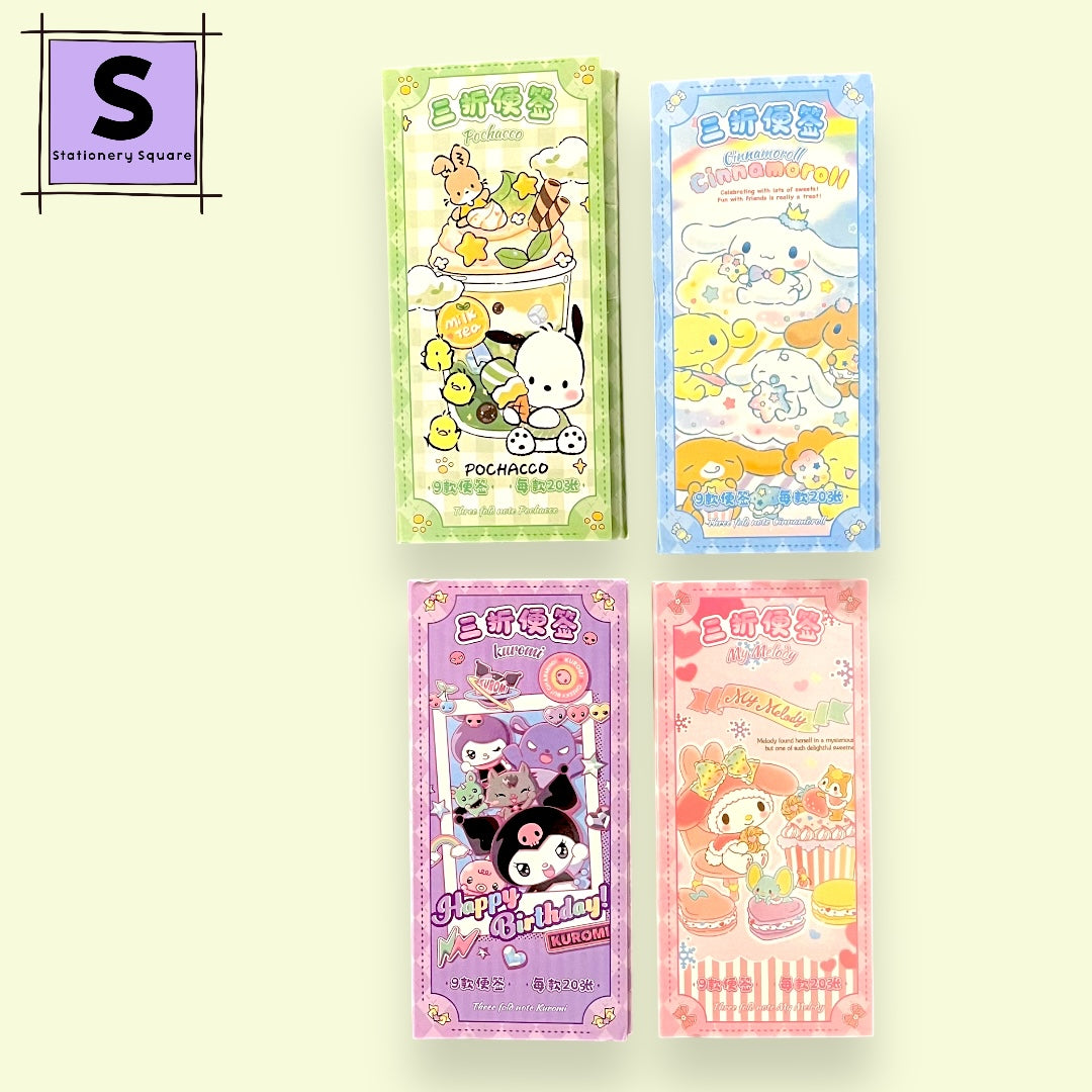 Sanrio Characters Memo Pads