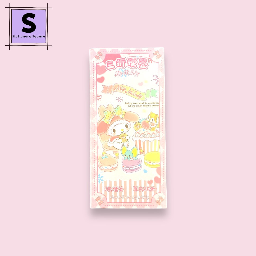 Sanrio Characters Memo Pads