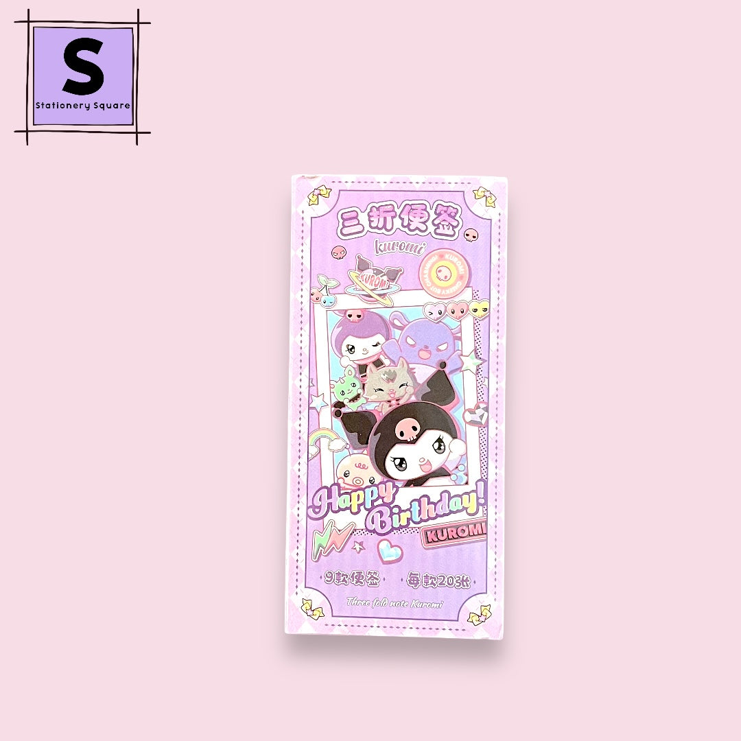 Sanrio Characters Memo Pads