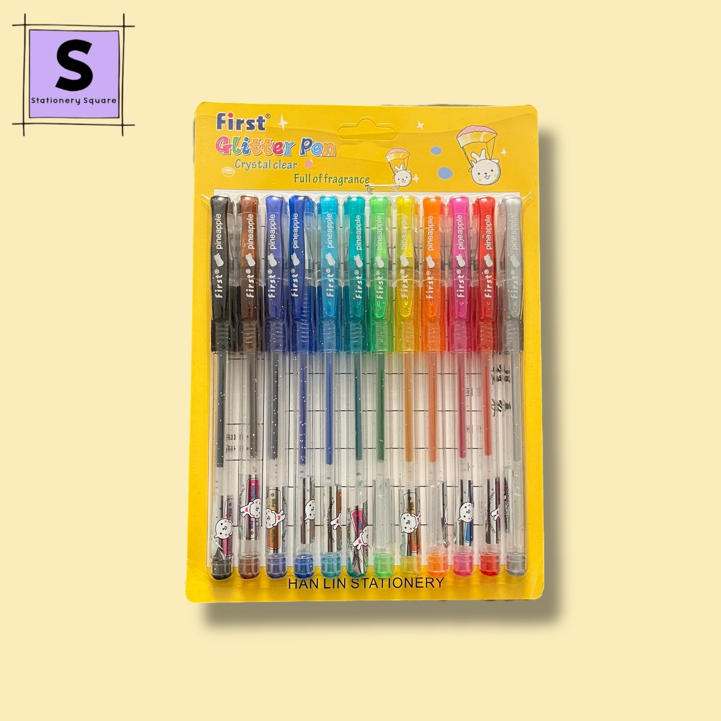 Glitter Pens - Set of 12